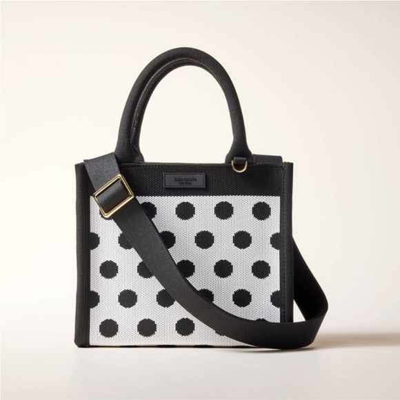 Kate Spade x Target Polka Dot Knit Crossbody Bag - Picture 1 of 4